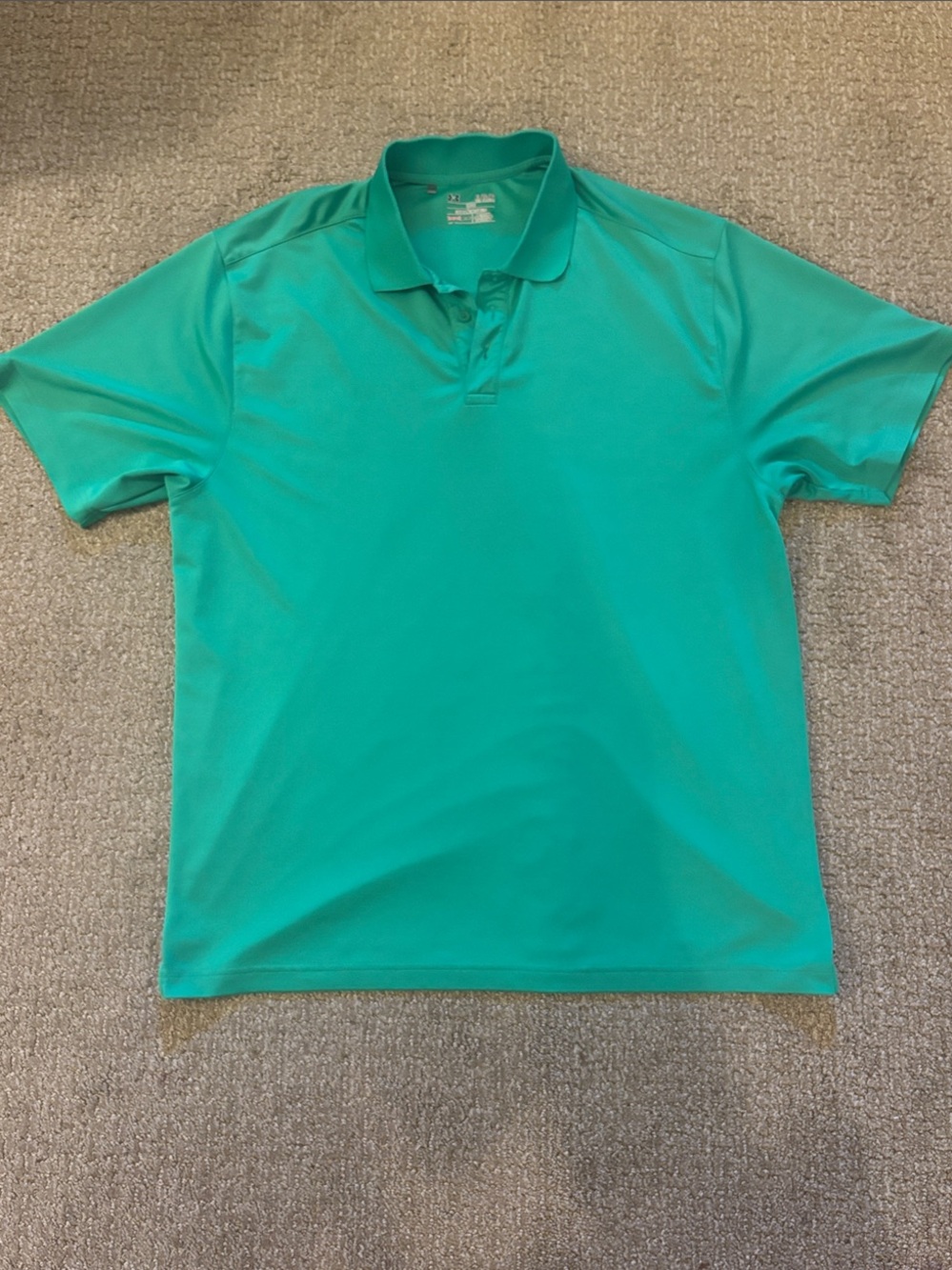 Under Armour HeatGear Men’s XL Performance Polo Shirt Loose Fit Golf